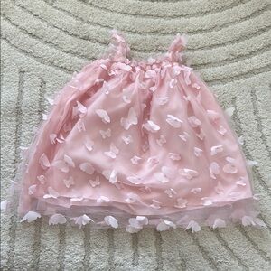 Pink Butterfly Dress